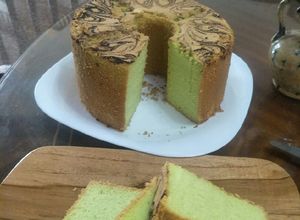 Foto resep Chiffon pandan lembut