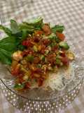 Salad sayur bumbu somtum