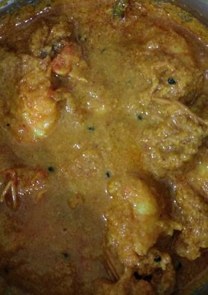 A picture of Prawn malaicurry.