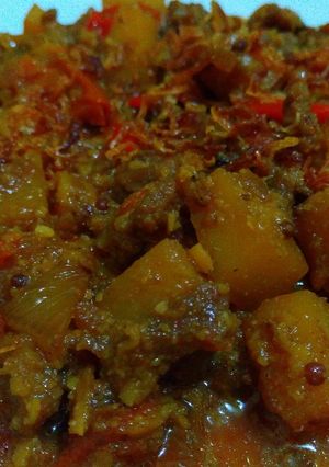 Foto resep Semur Daging Sapi Kentang #KitaBerbagi