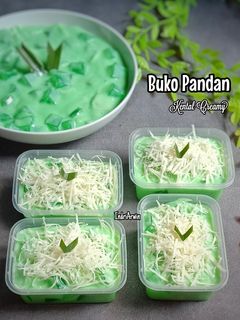 Foto resep Buko Pandan Kental Creamy