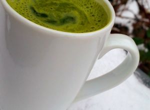 صورة لوصفة شاي الماتشا