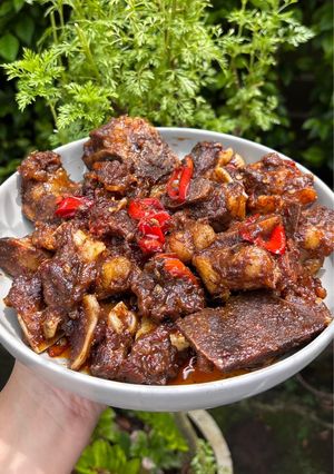 Foto resep Krengsengan Iga Sapi (ekonomis dan simple)