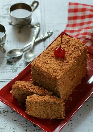 Foto resep Mocha Nougat Cake