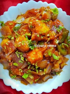 चिल्ली पनीर (Chilli paneer recipe in Hindi) रेसिपी मुख्य फोटो
