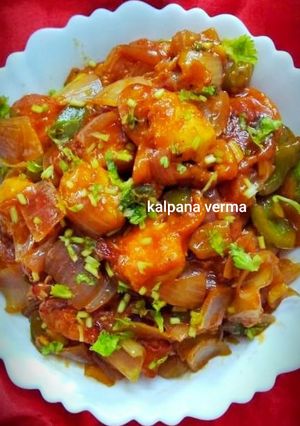 चिल्ली पनीर (Chilli paneer recipe in Hindi) रेसिपी मुख्य फोटो