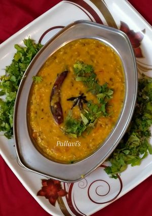 A picture of Broken Wheat Masala khichdi.