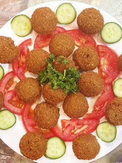 صورة لوصفة فلافل 🥒🍅