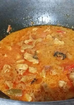 Foto resep Tongseng Ayam dalam wajan