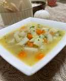 شوربة خضار وعدس