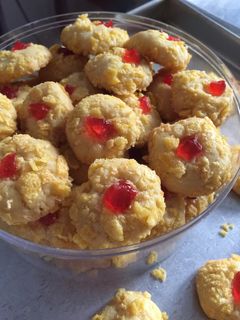 Foto resep Cornflakes cookies 🌽