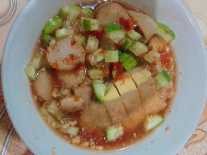 Langkah Gampang Membuat Resep Mpek - mpek tanpa ikan anti gagal yang Lezat Sekali Anti Ribet, Uenak Banget