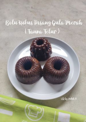 Foto resep Bolu Kukus Pisang Gula Merah Tanpa Telur