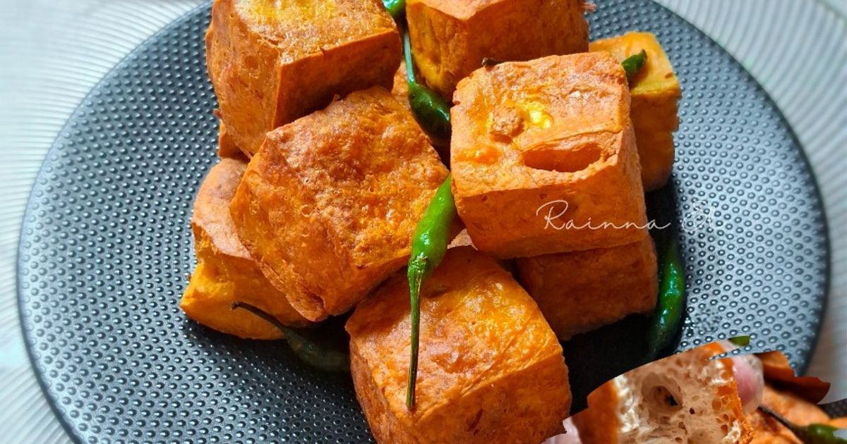 Tahu Goreng Kuning Bumbu Ungkep ✨️