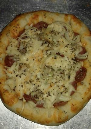 Foto resep Pizza sosis cheese cruzt