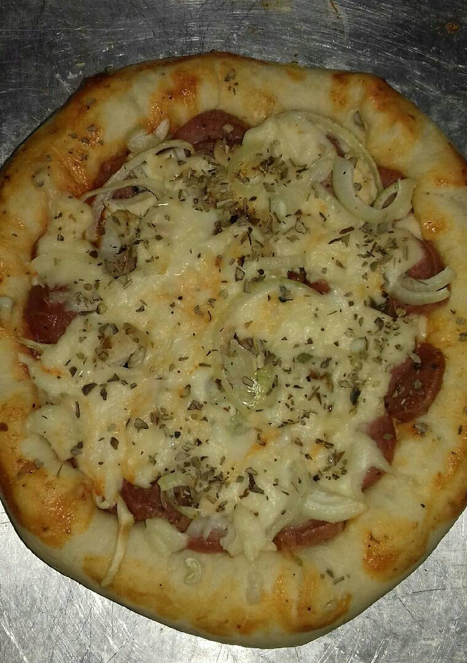 Foto resep Pizza sosis cheese cruzt