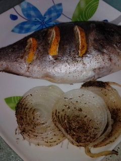 Una foto de Dorada al horno