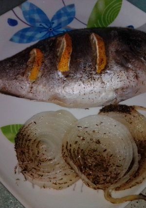 Una foto de Dorada al horno