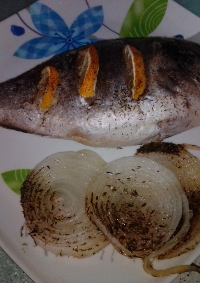Una foto de Dorada al horno