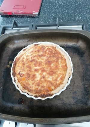 A picture of Random using up bits quiche.