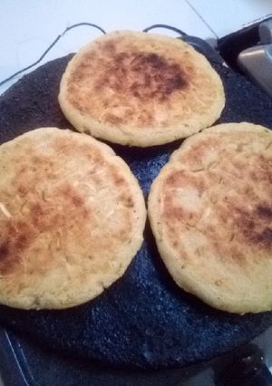 Una foto de Arepas saborizadas