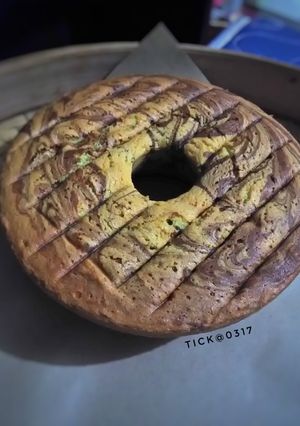 Foto resep Cake Marmer Jadul Pak Sahak
