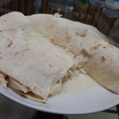 A picture of Alfredo wrap.