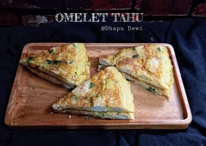 Resep Omelet Tahu Oleh Dhapu Dewi Cookpad