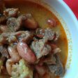 Gulai daging sapi kacang merah