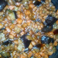 Brinjal / Aubergine Salad A picture of Brinjal / Aubergine Salad.