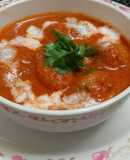 Malai Kofta with leftover rice and Lauki