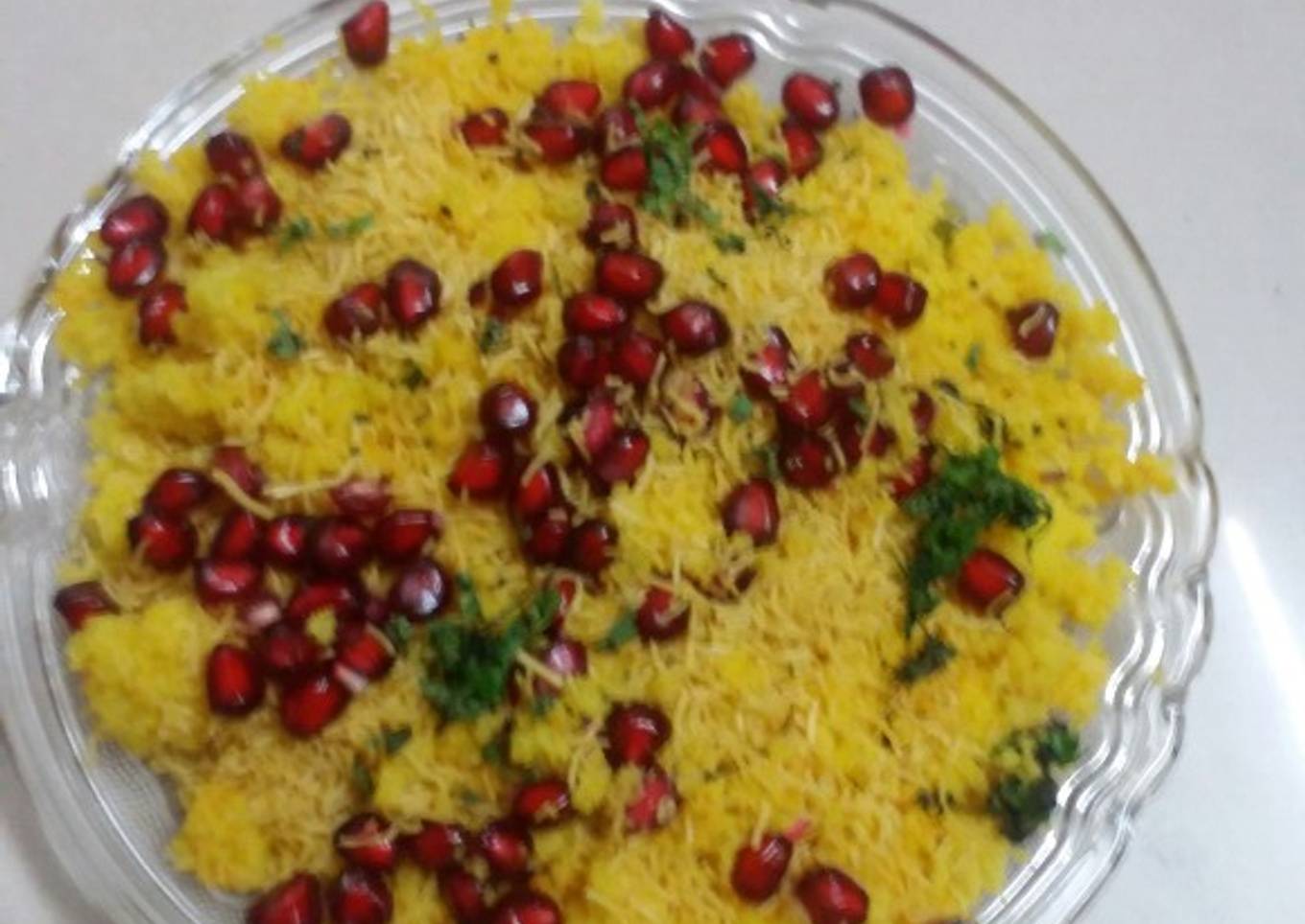 Leftover besan dhokla sev khamani