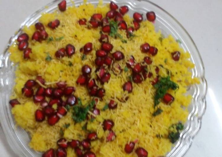 Leftover besan dhokla sev khamani