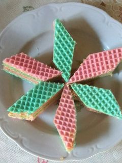 Фото Вафли со сгущенкой.