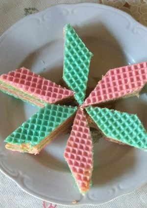 Фото Вафли со сгущенкой.