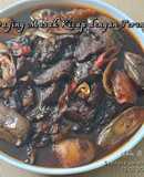 Daging Masak Kicap Dengan Terung & Kentang