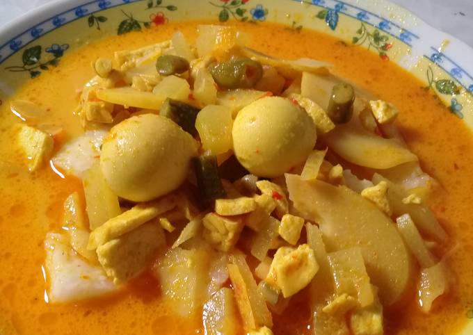 Resep Lontong Sayur Oleh Mamah Aileen Cookpad 