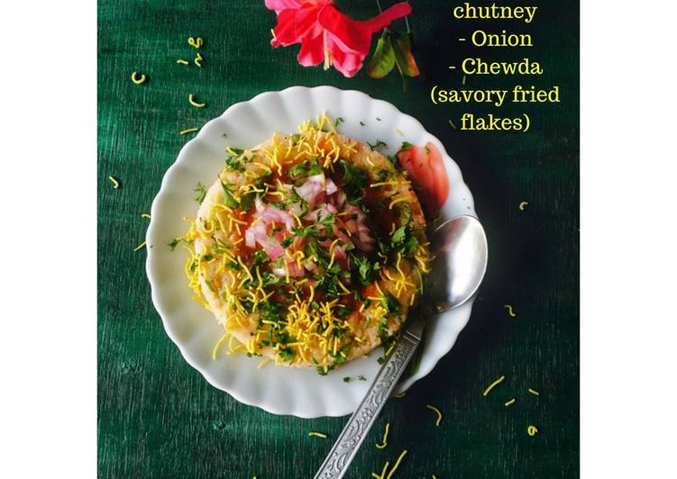 Simple Way to Prepare Quick Upma Chaat where South meets North