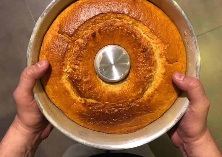 Bolo Flocão de milho com Requeijão