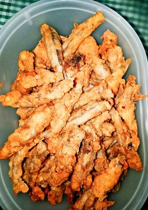 Foto resep Teri Basah Goreng Tepung Dadakan
