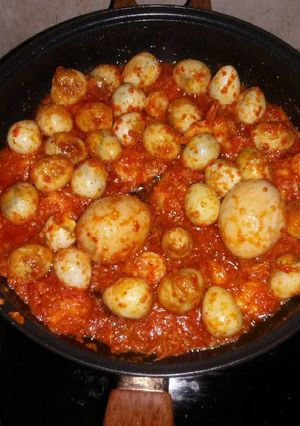 Foto resep Sambal goreng telur puyuh & udang