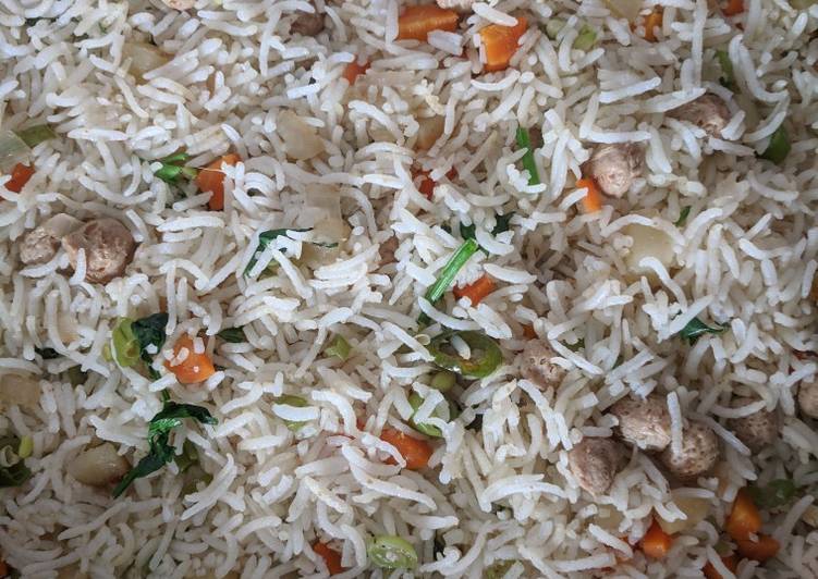 Recipe of Perfect Soya pulao