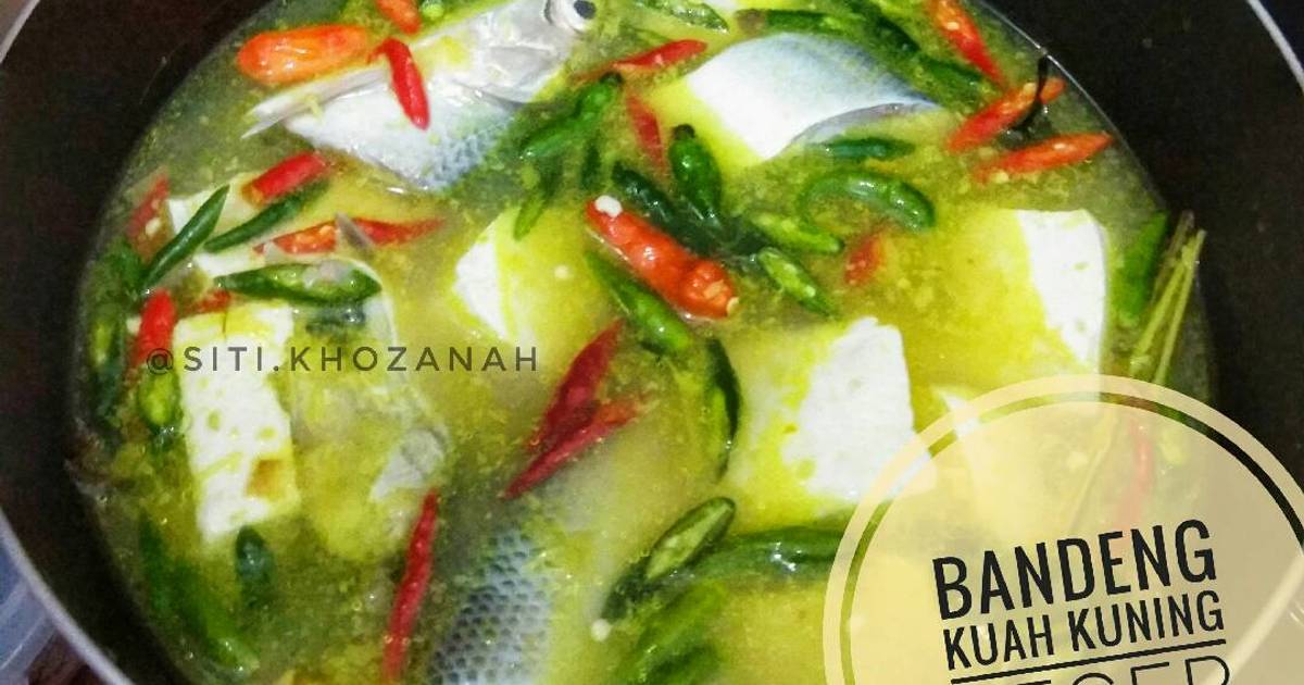 Resep Bandeng Kuah Kuning Kemangi Pindang Sumatra Oleh Siti Khozanah Cookpad