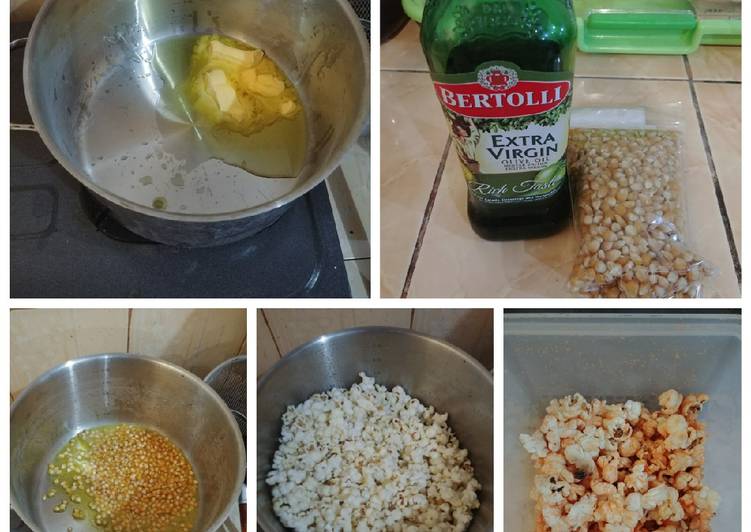 Popcorn jagung bakar