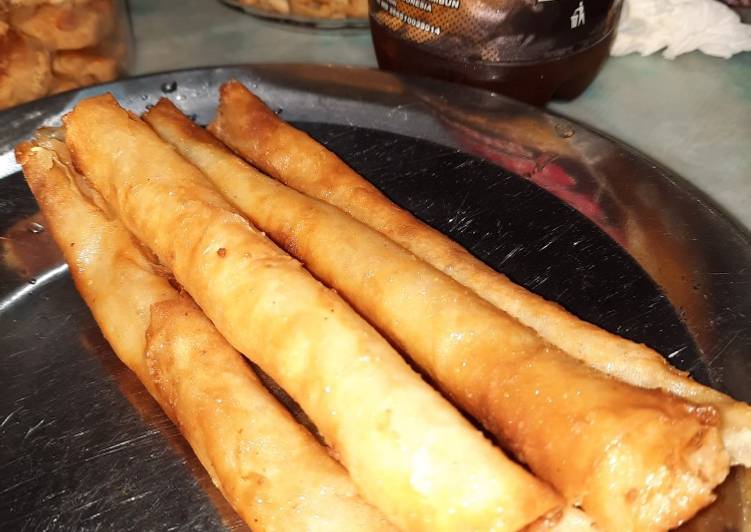 Resep Unik Lumpia keju roll Gurih Mantul