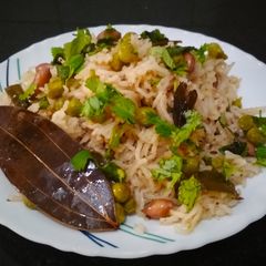 Matar Pulao A picture of Matar Pulao.