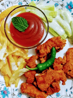A picture of Fish n Chips.