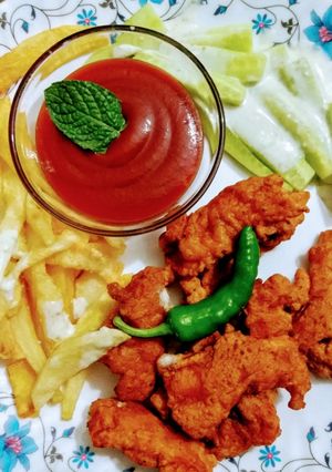 A picture of Fish n Chips.