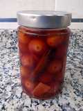 Uvas encurtidas