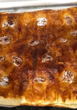 Una foto de Hojaldre relleno chocolate